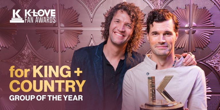 KING + COUNTRY gana el premio al Grupo del Año en los K-LOVE Fan Awards 2025